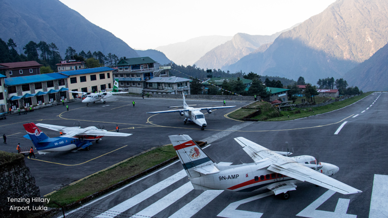 Tenzing hillary airport, Lukla